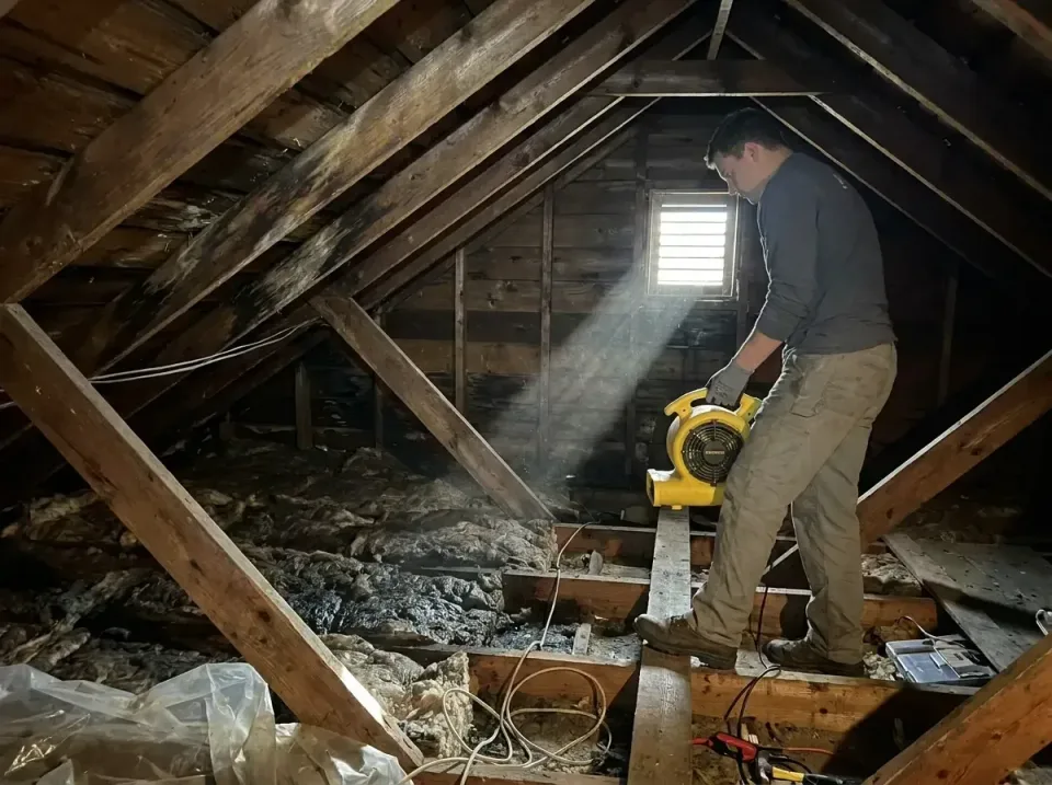 attic-water-damage-drying-proc-007 — frequently asked questions, Emergency Water Extraction & 24/7 Flood Response in Waynesb…